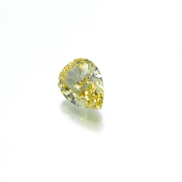 FANCY INTENSE YELLOW ダイヤ ダイヤモンド 0.123ct VS2 ルース 裸石 ソーティング