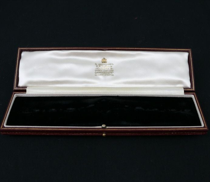 ガラード ブレスレット ダイヤ  ヴィンテージ K18YG/WG 箱/鑑別書/保証書