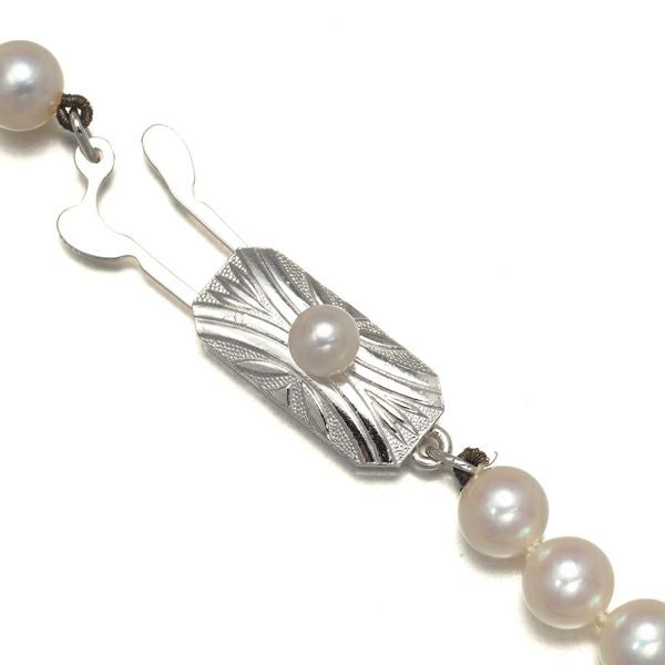 ミキモト ネックレス パール アコヤ真珠 5.5-5.8mm   シルバー 