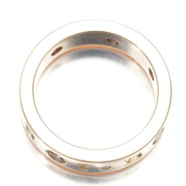 ブルガリ リング アメジスト ピンクトルマリン ダイヤ ローマンソルベ 54号 K18PG 