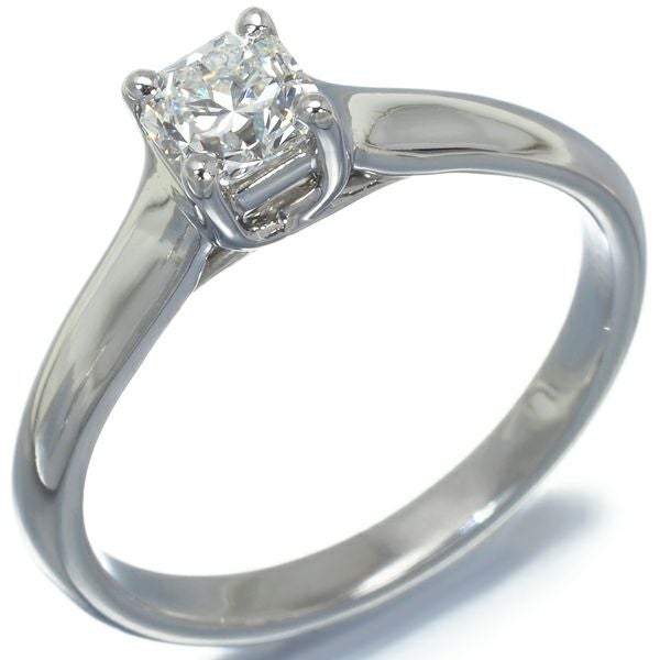 ティファニー ダイヤリング ダイヤモンド 0.43ct H VVS1 EX ルシダ ソリティア Pt950 鑑