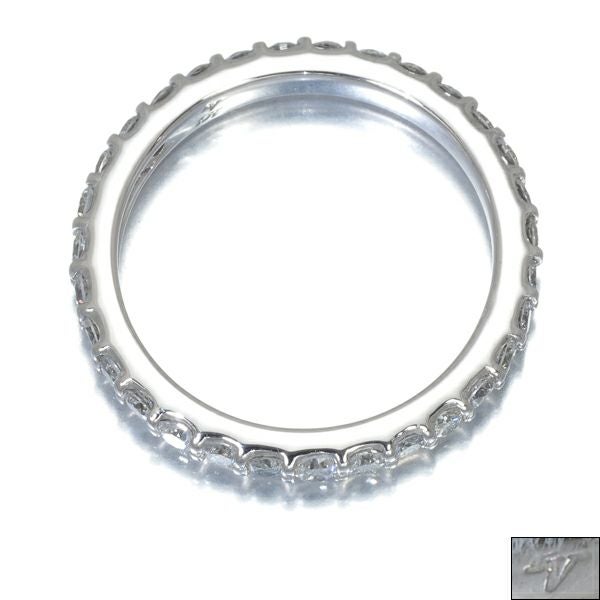 ポンテヴェキオ ダイヤリング ダイヤモンド 0.68ct フルエタニティ 8号 K18WG 