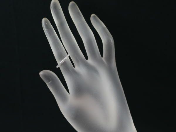 ポンテヴェキオ ダイヤリング ダイヤモンド 0.68ct フルエタニティ 8号 K18WG 