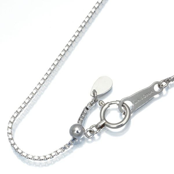 ラソマ チェーンネックレス ベネチアン ロング 70cm Pt850 