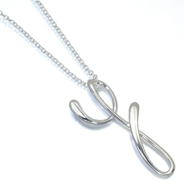 ティファニー ネックレス レター イニシャル Y SV925 