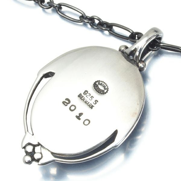 ジョージジェンセン ネックレス ブラックアゲート ヘリテージ 2010 SV925 