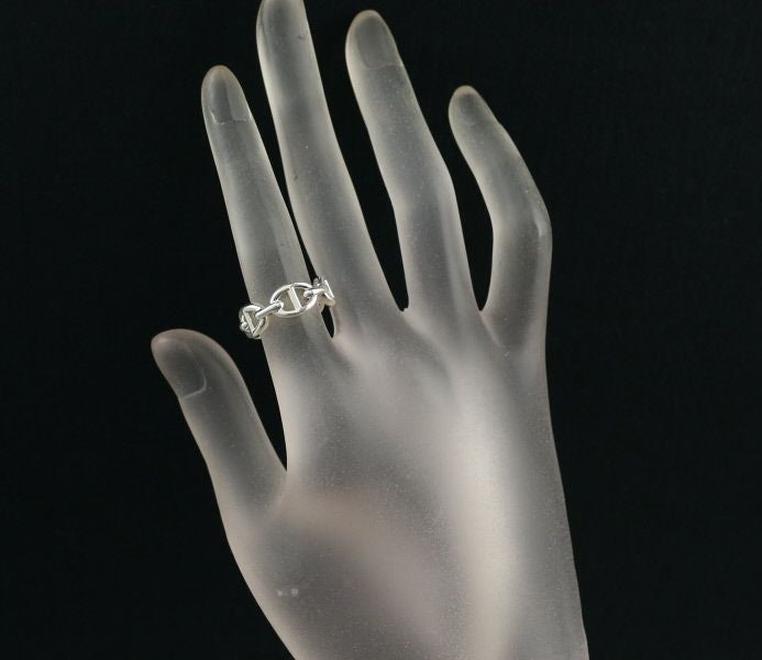 エルメス リング  シェーヌダンクル アンシェネ PM 49号 シルバー925 