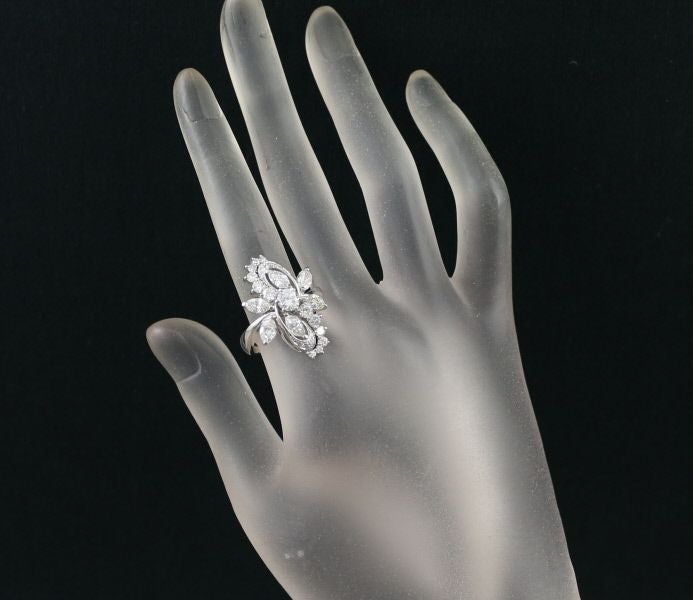 ダイヤ 0.393ct/2.06ct   リング Pt900 