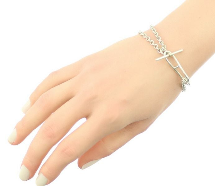 エルメス ブレスレット  シェーヌダンクル ツイスト チェーン シルバー925 