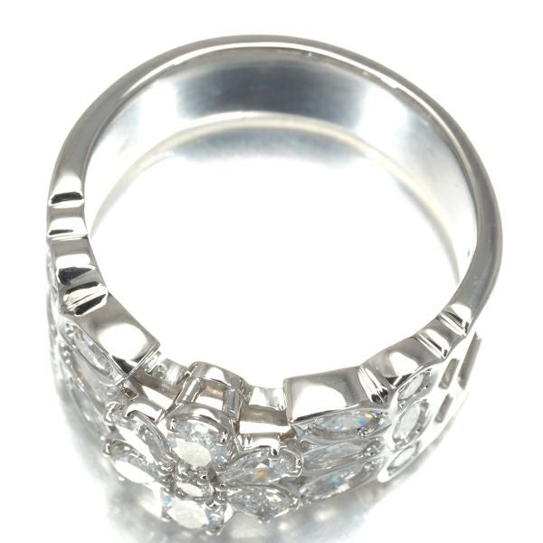 ダイヤ 1.44ct フラワー  リング Pt900 