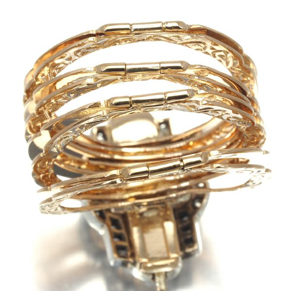 アンティーク ルビー ダイヤ  リング兼ブレスレット K18PG/シルバー925 