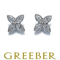 ティファニー ピアス ダイヤ ビクトリア  Pt950 