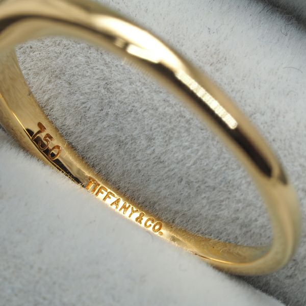 ティファニー リング ルビー  10号 K18YG 