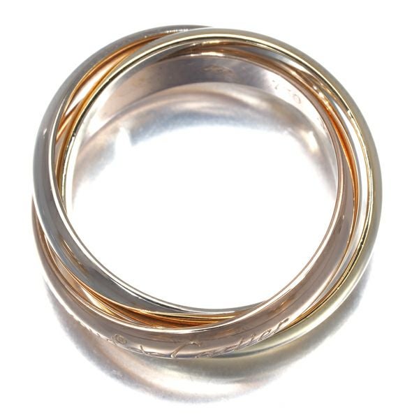 カルティエ リング  トリニティ スリーカラー クラシック 50号 K18YG/WG/PG 