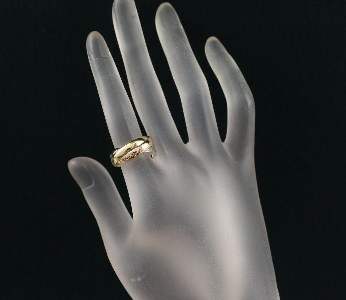 カルティエ リング  トリニティ スリーカラー クラシック 50号 K18YG/WG/PG 