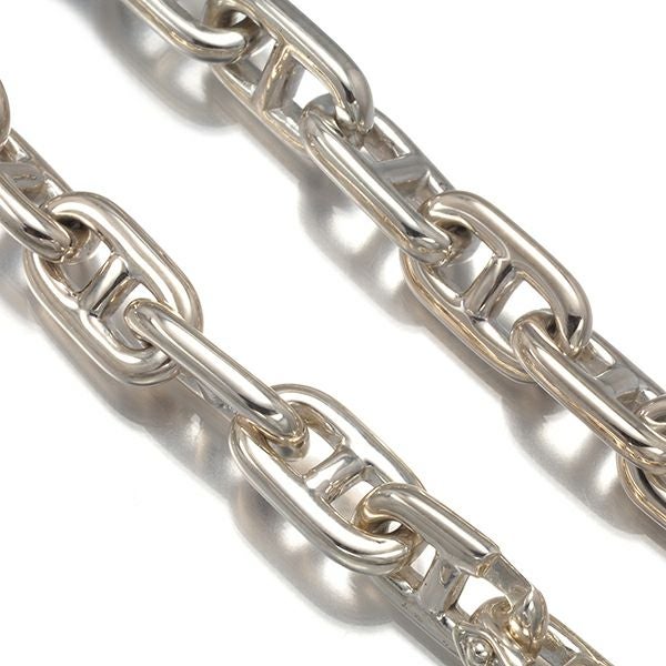 エルメス チェーンネックレス  シェーヌダンクル 初期コマ 42コマ シルバー800 ケース