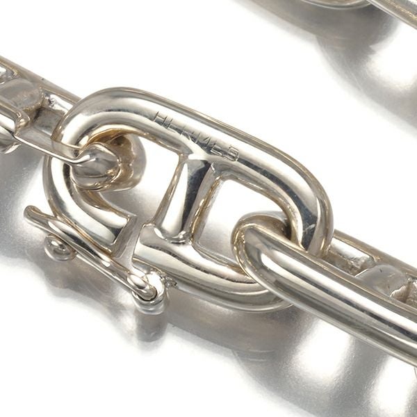 エルメス チェーンネックレス  シェーヌダンクル 初期コマ 42コマ シルバー800 ケース