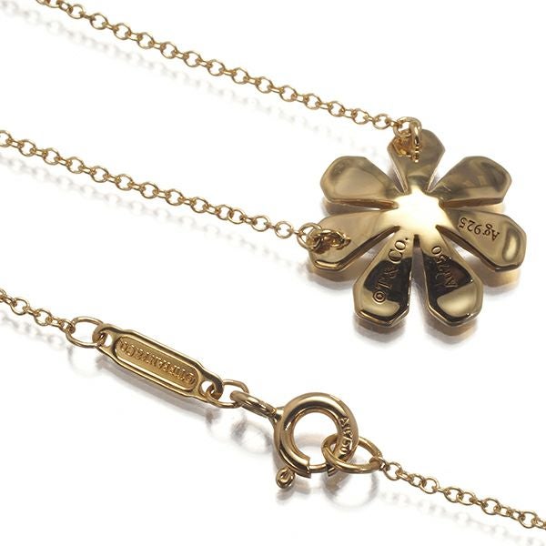 ティファニー ネックレス リターントゥティファニー ラブバグズ フラワー K18YG/シルバー925 