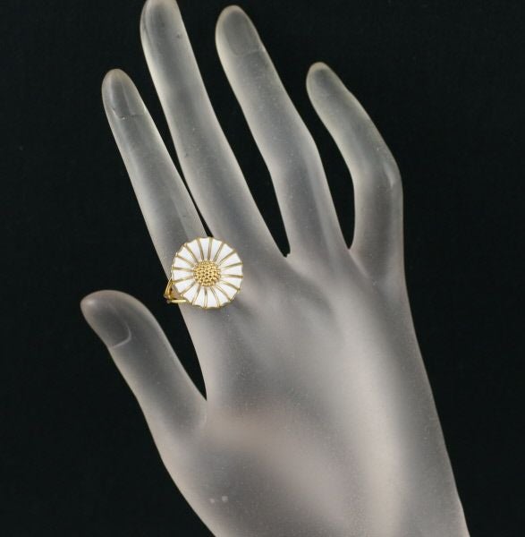 ジョージジェンセン リング  デイジーフラワー 11.5号 シルバー925