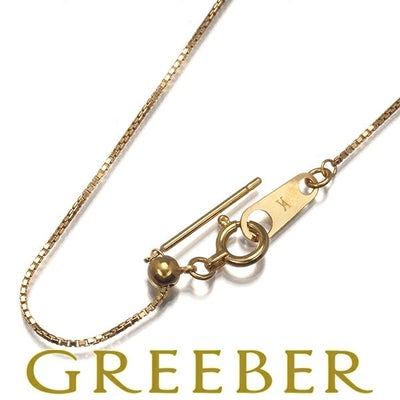 ヴァンドーム チェーンネックレス  ベネチアン 45cm K18YG 