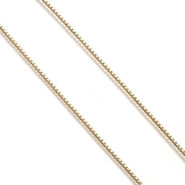 ヴァンドーム チェーンネックレス  ベネチアン 45cm K18YG 