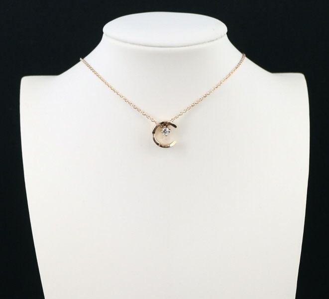 シャネル ネックレス ダイヤ ココクラッシュ  K18PG 保証書