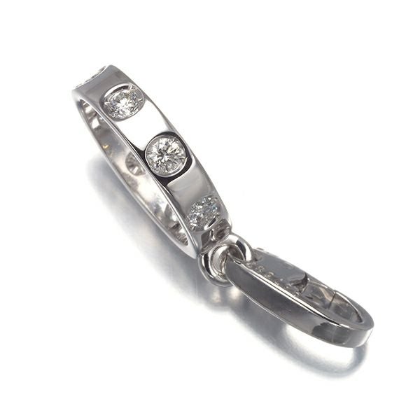 カルティエ ペンダントトップ ダイヤ ラブ チャーム K18WG 