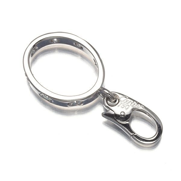 カルティエ ペンダントトップ ダイヤ ラブ チャーム K18WG 