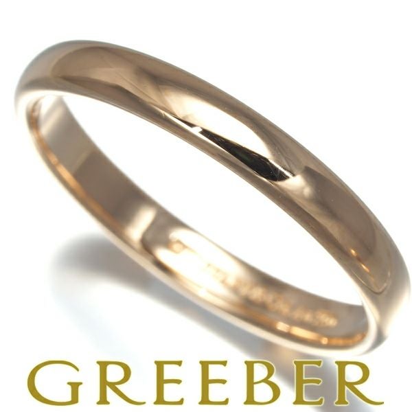 ティファニー リング  フォーエバー クラシックバンド ウェディング 3mm 18.5号 K18PG 