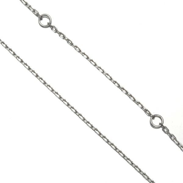 カルティエ チェーンネックレス   2Cチャーム 46cm K18WG 