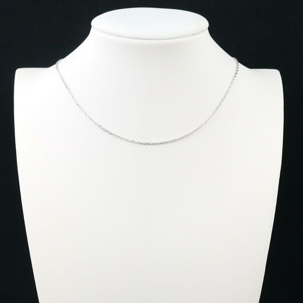 カルティエ チェーンネックレス   2Cチャーム 46cm K18WG 