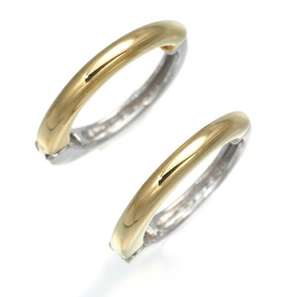 ピアリング  イヤリング コンビカラー K18YG/WG 