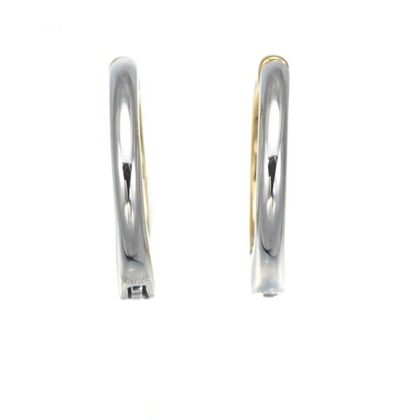 ピアリング  イヤリング コンビカラー K18YG/WG 