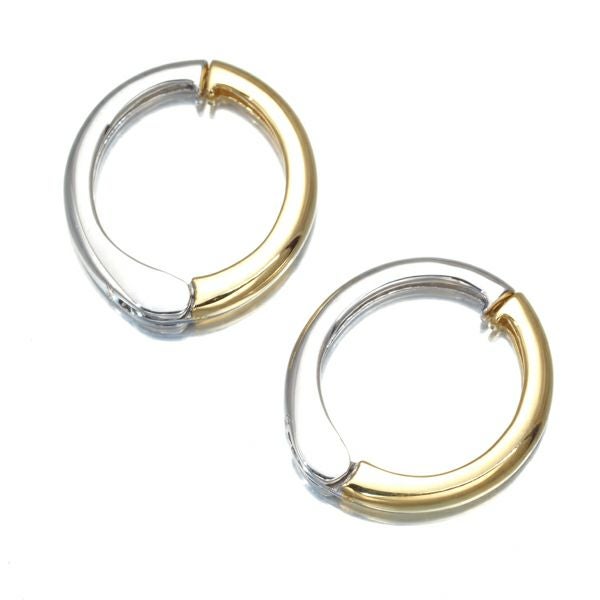 ピアリング  イヤリング コンビカラー K18YG/WG 