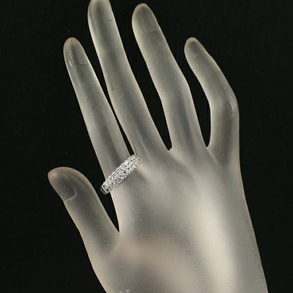 ダイヤ 1.00ct ハーフエタニティ  リング Pt900 