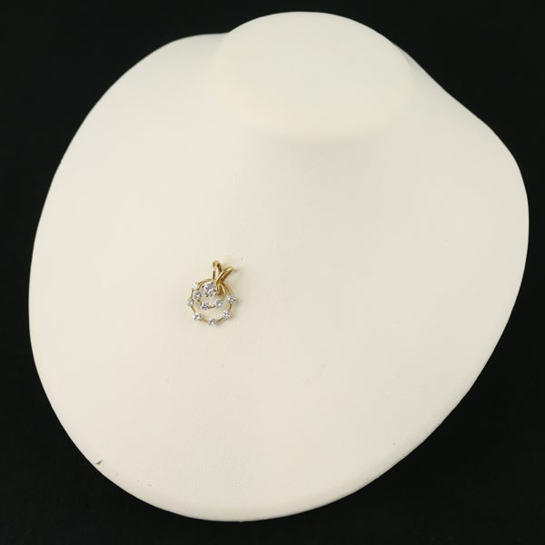 ウォルサム ペンダントトップ ダイヤ 1.50ct スウィング  K18YG 