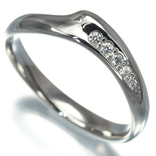 ティファニー リング ダイヤ オープンハート 11号 Pt950 