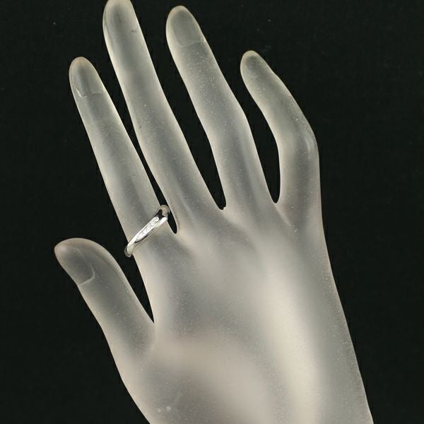 ティファニー リング ダイヤ オープンハート 11号 Pt950 