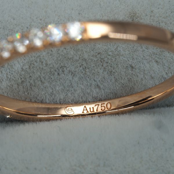 ダイヤ 0.20ct リング K18PG 