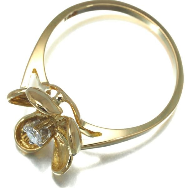 ティファニー リング ダイヤ フラワー 12号 K18YG/WG 