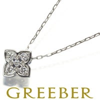 ヴァンドーム ネックレス   フラワー Pt950/Pt850 