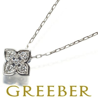 ヴァンドーム ネックレス   フラワー Pt950/Pt850 