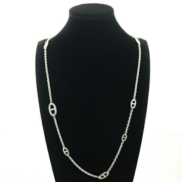 エルメス ネックレス  シェーヌダンクル ファランドール 120cm ロング シルバー925 