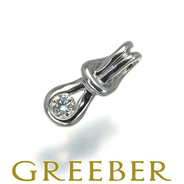 フォーエバーマーク ペンダントトップ ダイヤ 0.145ct エンコルディア  K18WG 