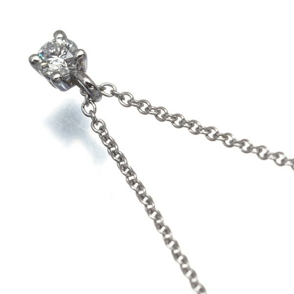 ティファニー ネックレス ダイヤ 0.12ct程 ソリティア  Pt950 