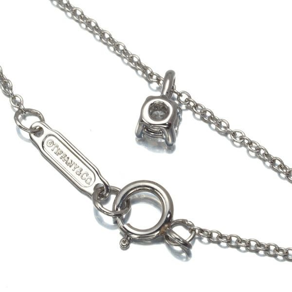 ティファニー ネックレス ダイヤ 0.12ct程 ソリティア  Pt950 