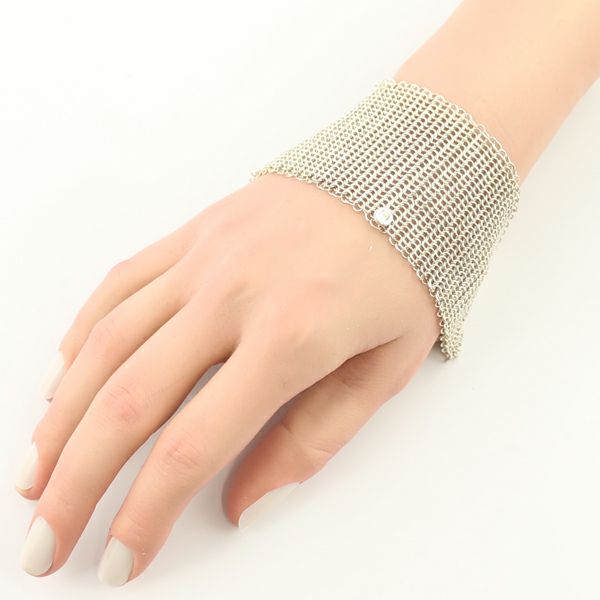 ティファニー ブレスレット  メッシュ  シルバー925 