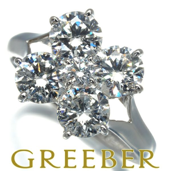 ダイヤ 2.251ct リング Pt900 