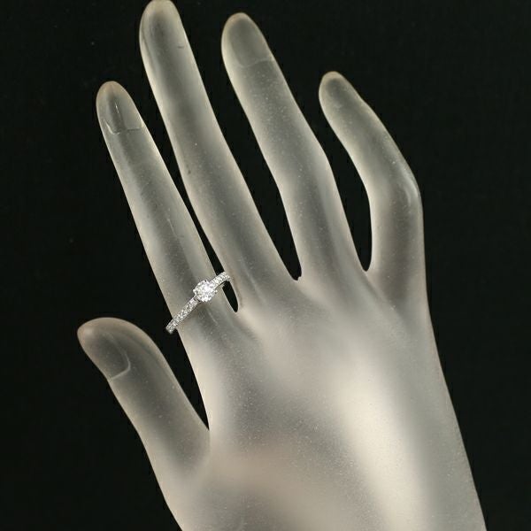 ティファニー リング ダイヤ 0.36ct ノヴォ ソリティア クッションカット 10.5号 Pt950 