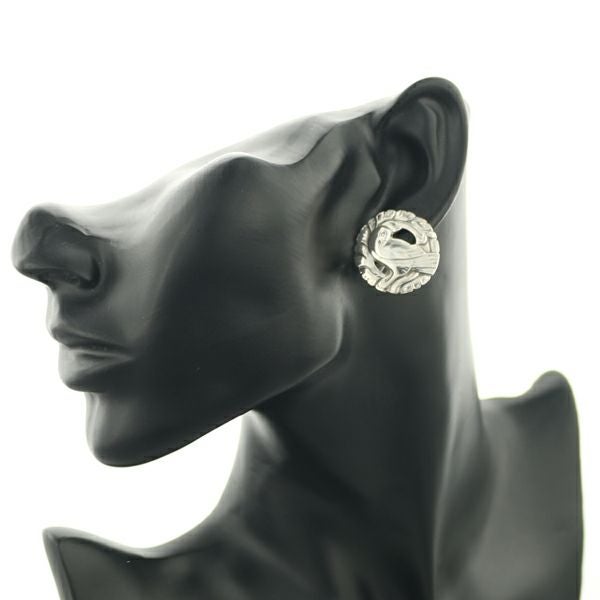 ジョージジェンセン イヤリング  66 鳥 アニマル シルバー925 